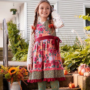 NWT Matilda Jane Fall Bouquet Dress 4 6 8